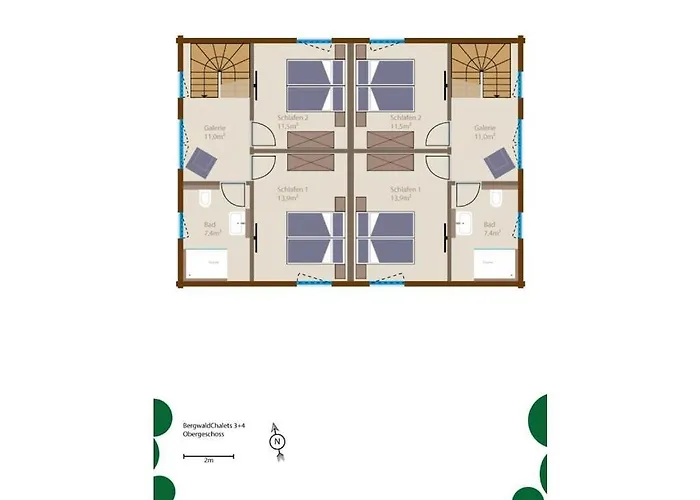 Bergwaldchalet Wellness 8 * Schierke